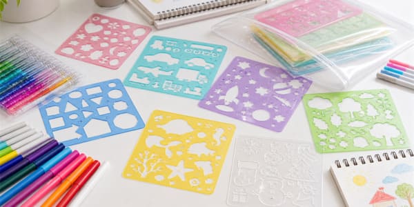 Drawing stencils for kids