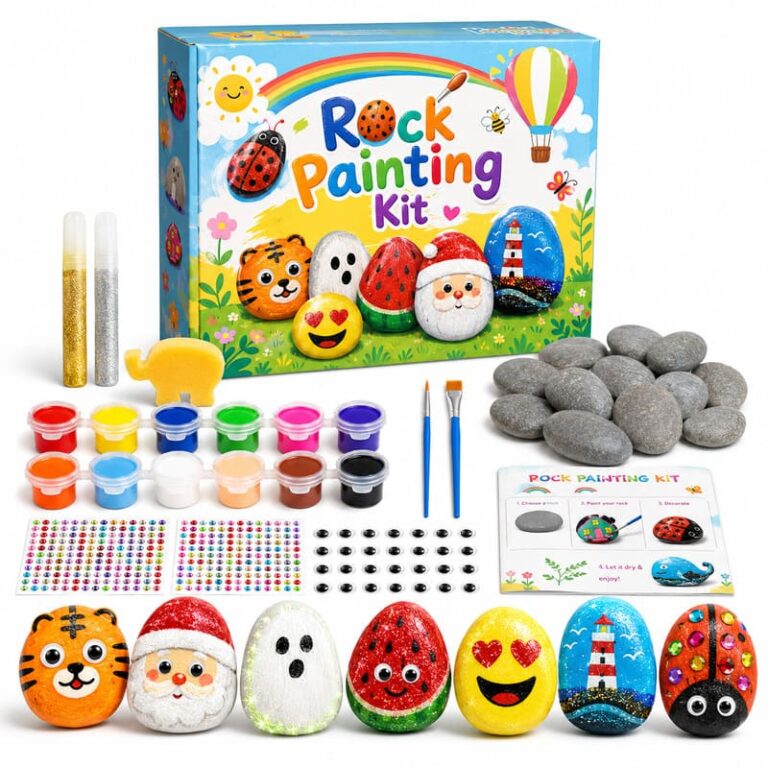 Animal Rock Painting Kit For Kids – Wholesale OEM/ODM Kids Craft Set
