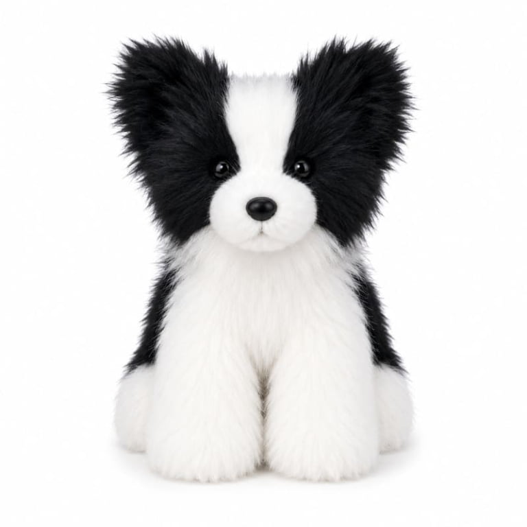 Border Collie Plush Dog for Wholesale Gift and Retail Programs