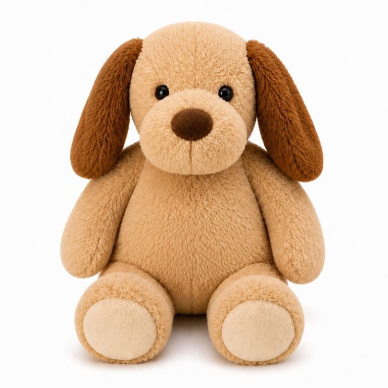 Brown Puppy Plush Toy for Wholesale OEM/ODM Orders