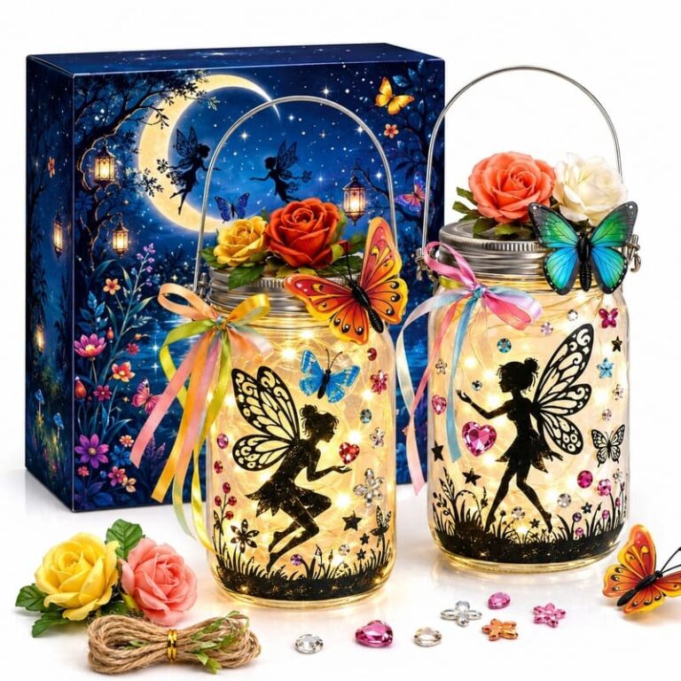 Butterfly Fairy Jar Night Light Kit for Kids – Wholesale OEM/ODM Craft Gift Set