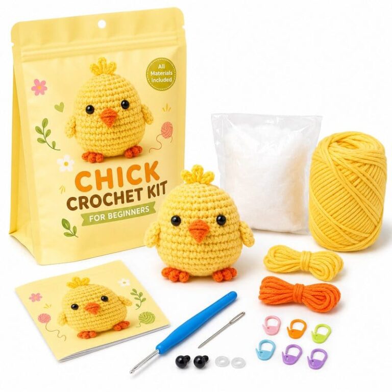 Chick Amigurumi Crochet Kit for Beginners for Wholesale OEM/ODM Yarn Craft Programs