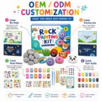Classic rock painting kit for kids – wholesale oem/odm kids craft set size reference