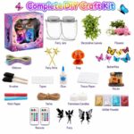 Color changing fairy jar night light kit for kids – wholesale oem/odm craft gift set size reference