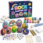 Colorful rock painting kit for kids – wholesale oem/odm kids craft set front view