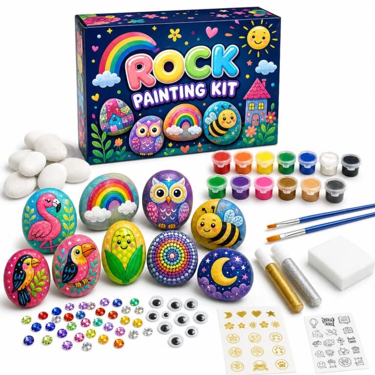 Colorful Rock Painting Kit For Kids – Wholesale OEM/ODM Kids Craft Set