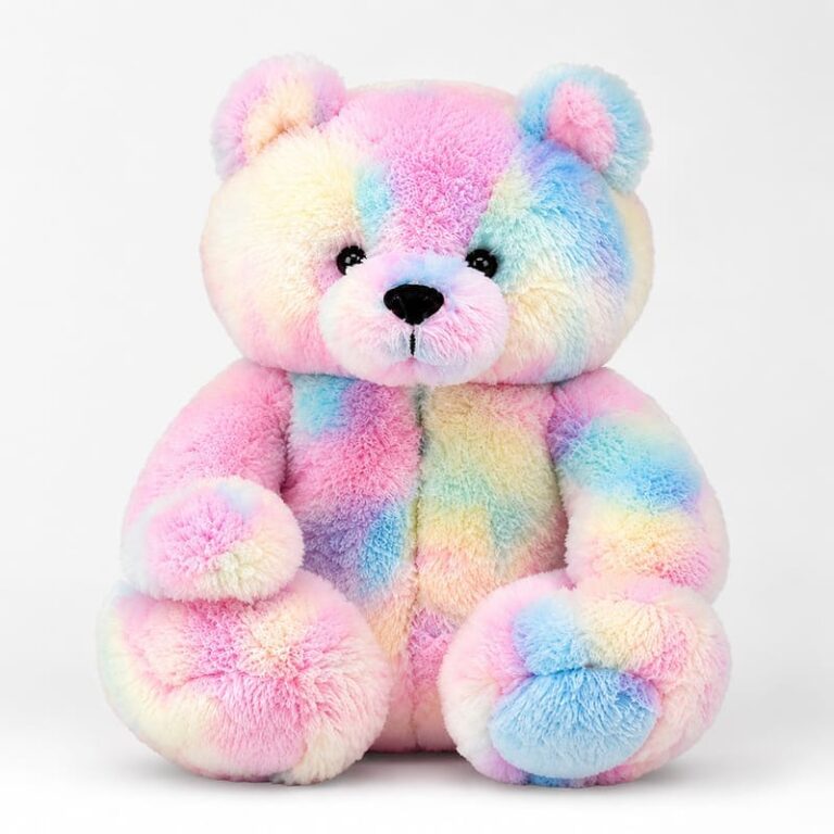 Colorful Teddy Bear Plush Toy Collection for Wholesale Gift and Retail Programs