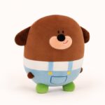 Custom cartoon dog mascot plush toy front view