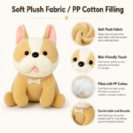 Custom corgi puppy plush toy size reference