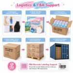 Deluxe mini canvas painting kit with easel design detail