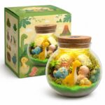 Dinosaur jar night light kit for kids – wholesale oem/odm craft gift set front view