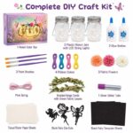 Diy fairy lantern night light kit for kids – wholesale oem/odm craft gift set size reference
