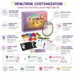 Diy fairy lantern night light kit for kids – wholesale oem/odm craft gift set design detail