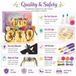Diy fairy lantern night light kit for kids – wholesale oem/odm craft gift set embroidered detail