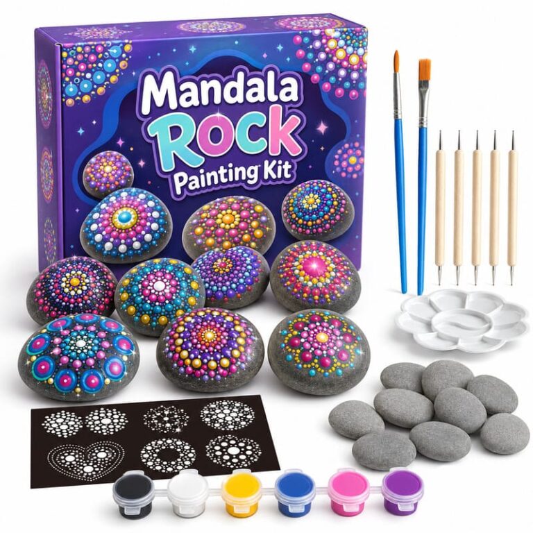 Dot Mandala Rock Painting Kit – Wholesale OEM/ODM Kids Craft Set