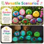 Easter bunny rock painting kit – wholesale oem/odm kids craft set embroidered detail
