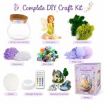 Fairy garden terrarium night light kit for kids – wholesale oem/odm craft gift set size reference