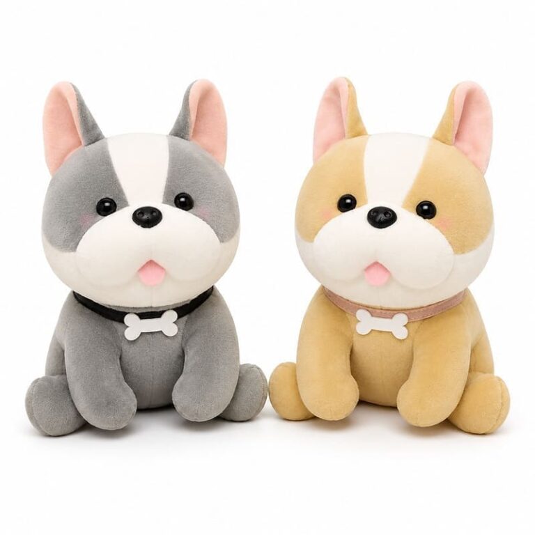 French Bulldog Plush Toy Set for Wholesale Gift and Retail Programs