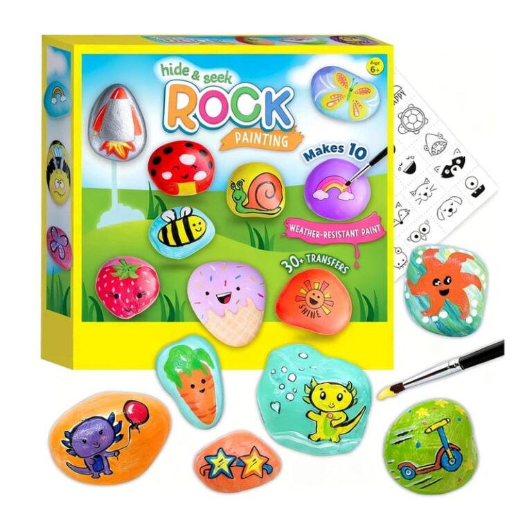 Garden Rock Painting Kit For Kids – Wholesale OEM/ODM Kids Craft Set