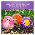 Garden rock painting kit for kids – wholesale oem/odm kids craft set front side back view