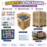 Glow-in-the-dark rock painting kit – wholesale oem/odm kids craft set design detail