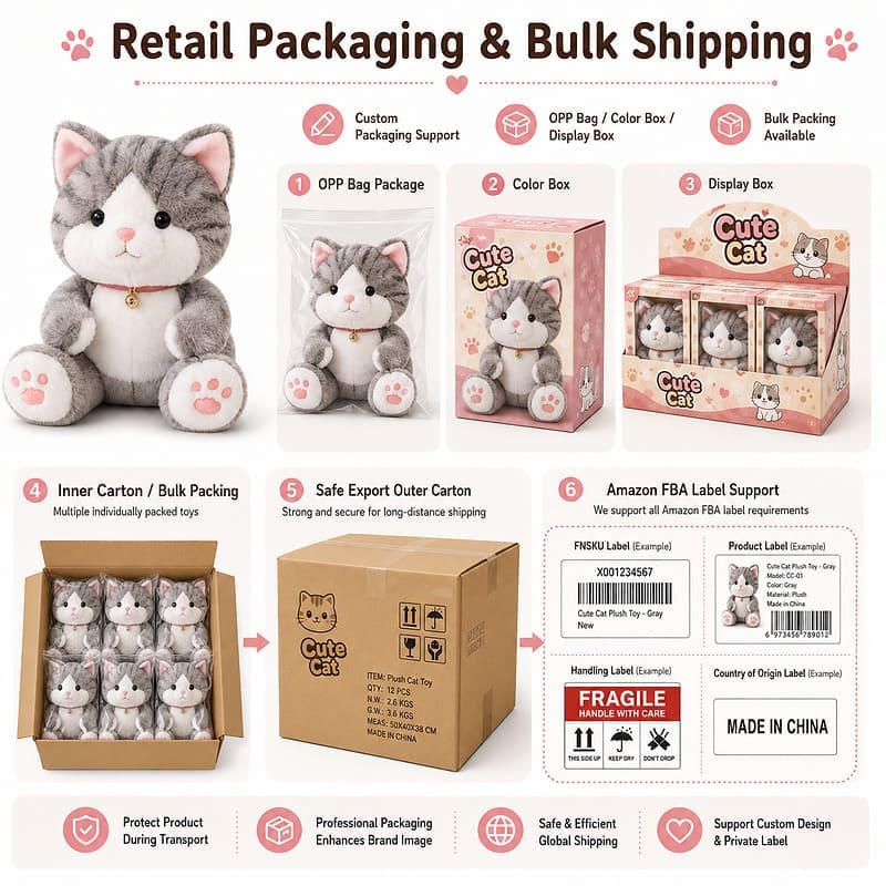 PP cotton filling detail