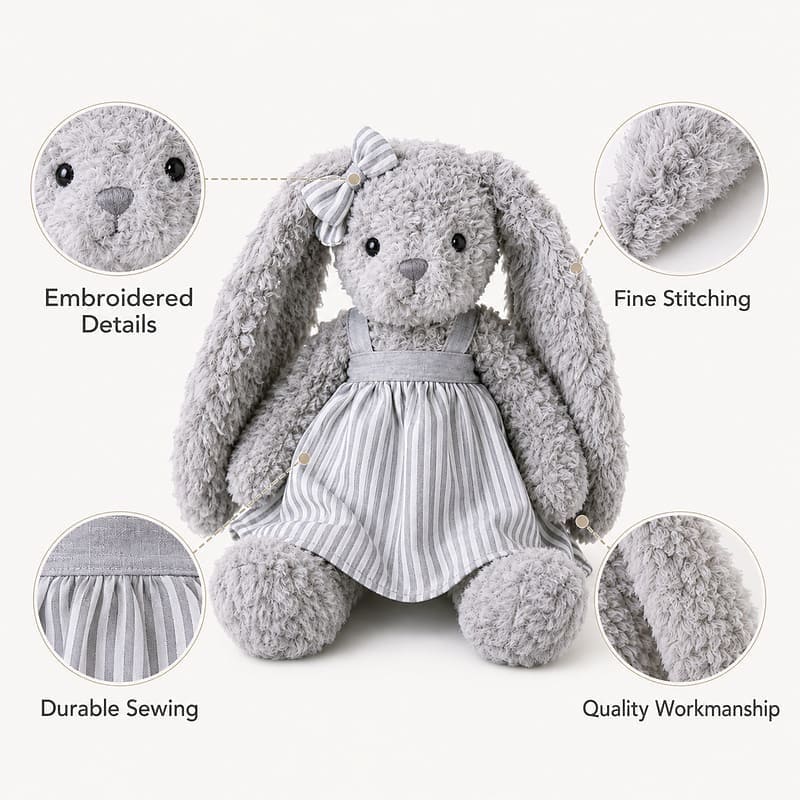 PP cotton filling detail