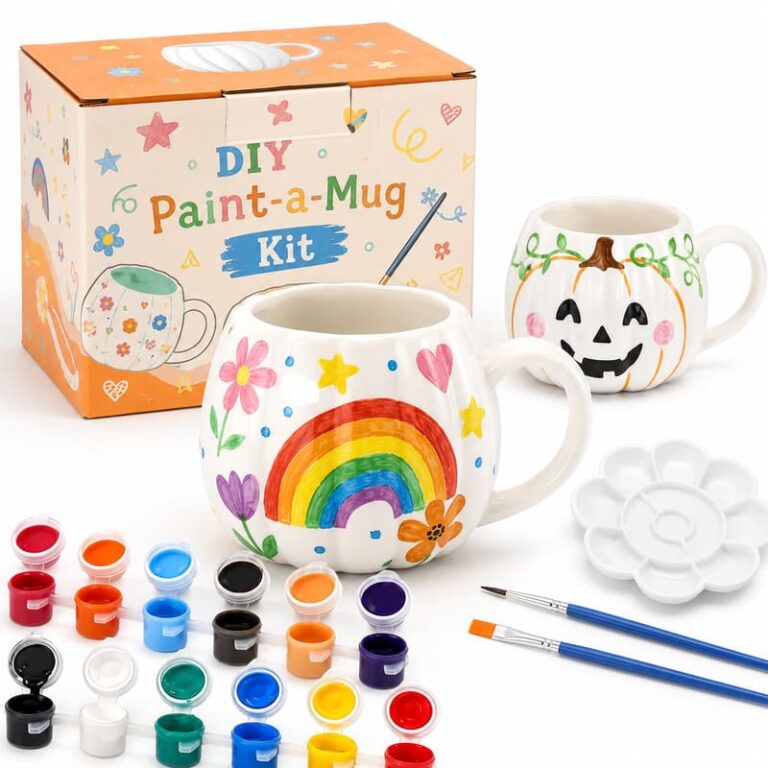 Halloween Ceramic Mug Painting Kit for Wholesale OEM/ODM Ceramic Craft Programs