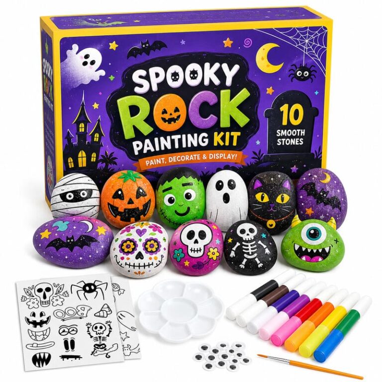 Halloween Rock Painting Kit For Kids – Wholesale OEM/ODM Kids Craft Set