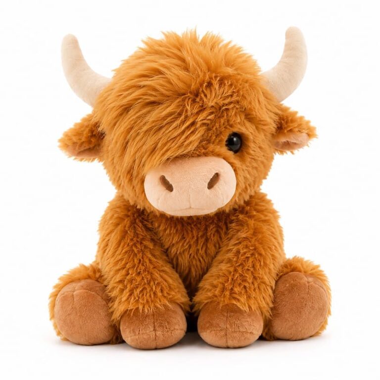 Highland Cow Plush Toy for Wholesale Gift and Retail Programs