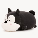 Husky dog plush toy front view