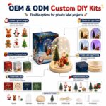Make your own christmas night light kit for kids – wholesale oem/odm craft gift set design detail