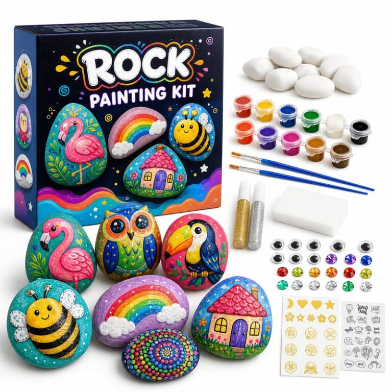 Mandala Rock Painting Kit For Kids – Wholesale OEM/ODM Kids Craft Set
