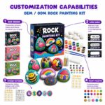 Mandala rock painting kit for kids – wholesale oem/odm kids craft set size reference
