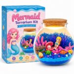 Mermaid light up terrarium kit for kids – wholesale oem/odm craft gift set front view
