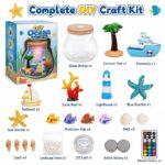 Ocean light up terrarium kit for kids – wholesale oem/odm craft gift set size reference