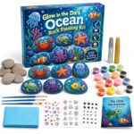 Ocean rock painting kit for kids – wholesale oem/odm kids craft set front view