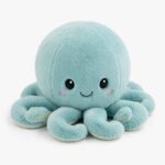 Octopus plush toy front view