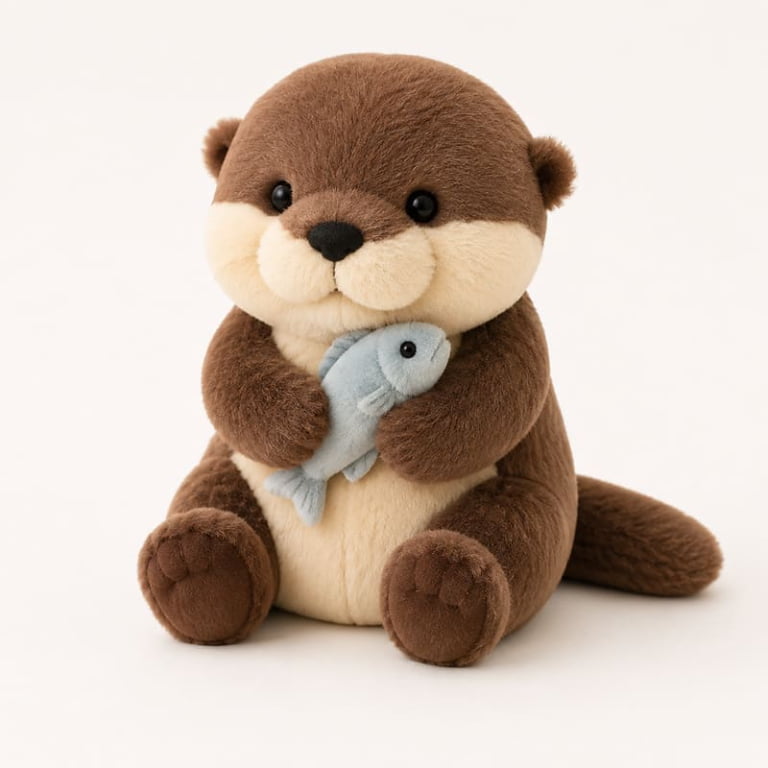 Otter Plush Toy for Wholesale Gift and Retail Programs