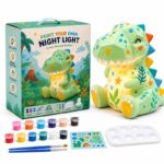 Paint your own dinosaur lamp kit for kids – wholesale oem/odm craft gift set front view