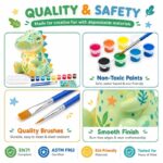 Paint your own dinosaur lamp kit for kids – wholesale oem/odm craft gift set embroidered detail
