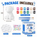 Paint your own dog lamp kit for kids – wholesale oem/odm craft gift set size reference