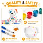 Paint your own dog lamp kit for kids – wholesale oem/odm craft gift set embroidered detail