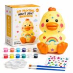 Paint your own duck lamp kit for kids – wholesale oem/odm craft gift set front view