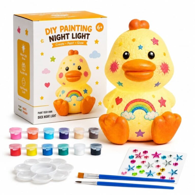 Paint Your Own Duck Lamp Kit for Kids – Wholesale OEM/ODM Craft Gift Set