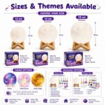 Paint your own galaxy moon lamp kit for kids – wholesale oem/odm craft gift set stitching detail