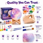 Paint your own galaxy moon lamp kit for kids – wholesale oem/odm craft gift set embroidered detail