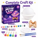 Paint your own ringed moon lamp kit for kids – wholesale oem/odm craft gift set size reference