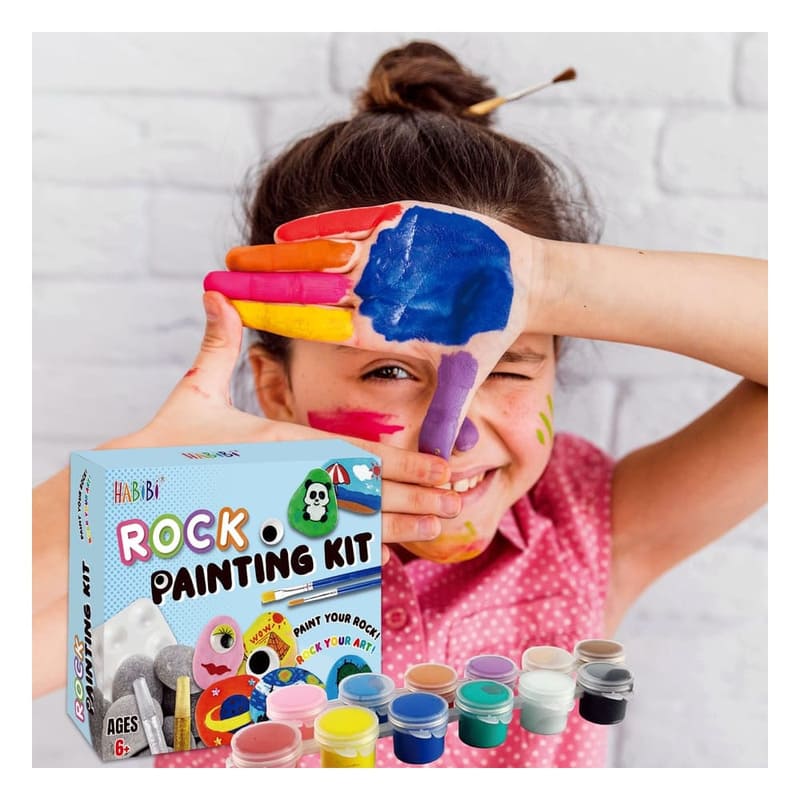 Paint your own rocks kit for kids – wholesale oem/odm kids craft set stitching detail