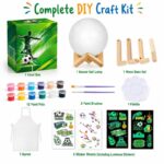 Paint your own soccer ball lamp kit for kids – wholesale oem/odm craft gift set size reference